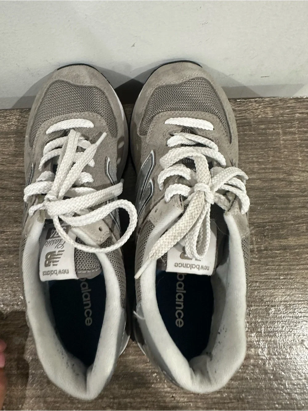 New Balance Gray Men's Classic Athletic Sneakers